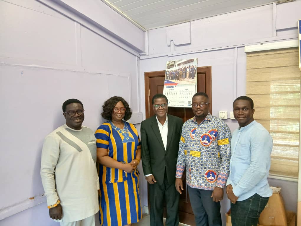 ILF Ghana representatives meeting Ghana Education Service officials in Accra
