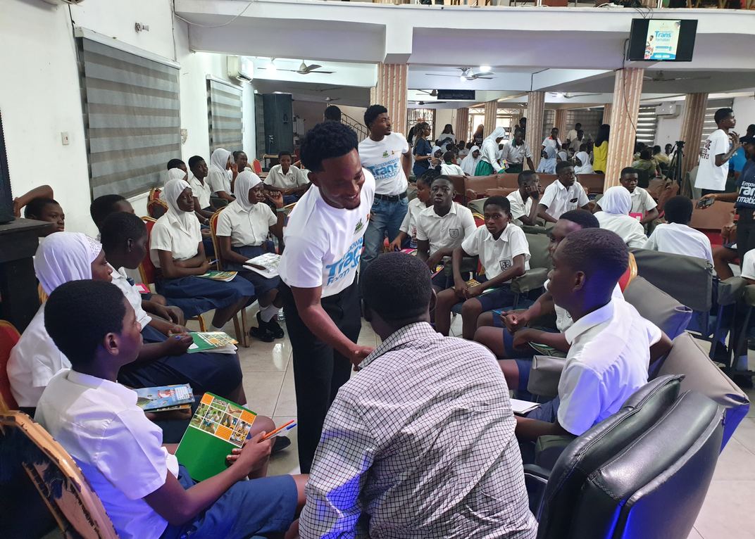 ILF Ghana Leads Leadership Session for 285 Junior High School Students