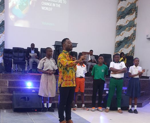 ILF Ghana leads the Leadership and Personal Development session
